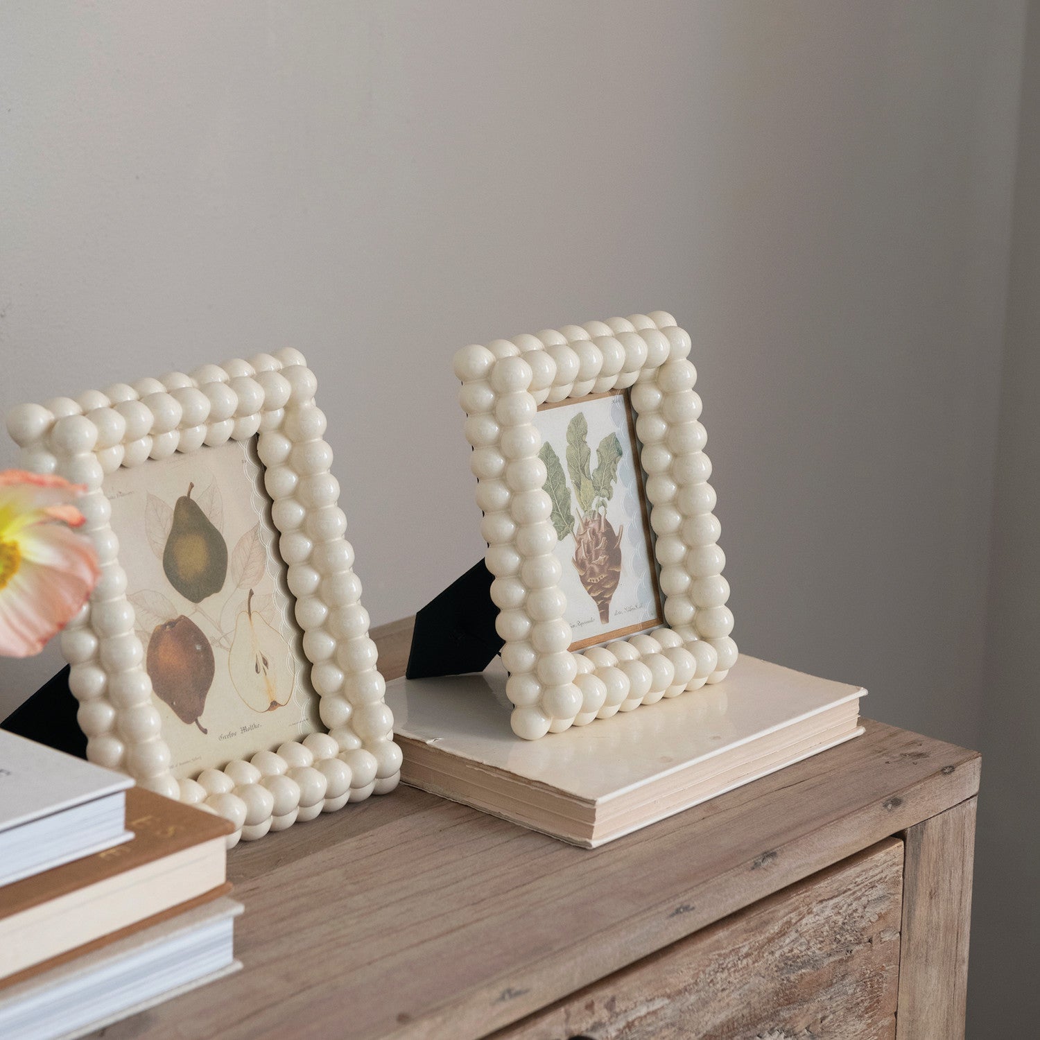 Resin & Glass Ball Photo Frame - Box Turtle