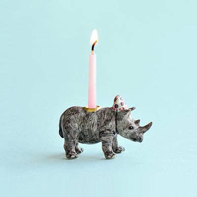 Rhino Cake Topper - Box Turtle