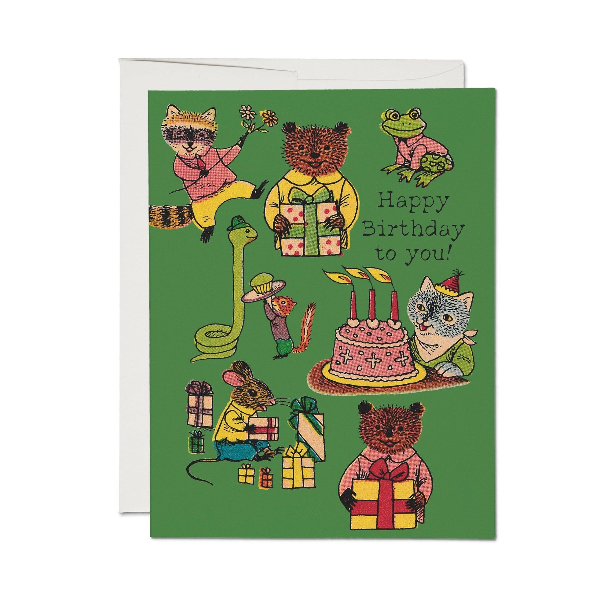 Richard Scarry Critter Wishes Greeting Card - Box Turtle