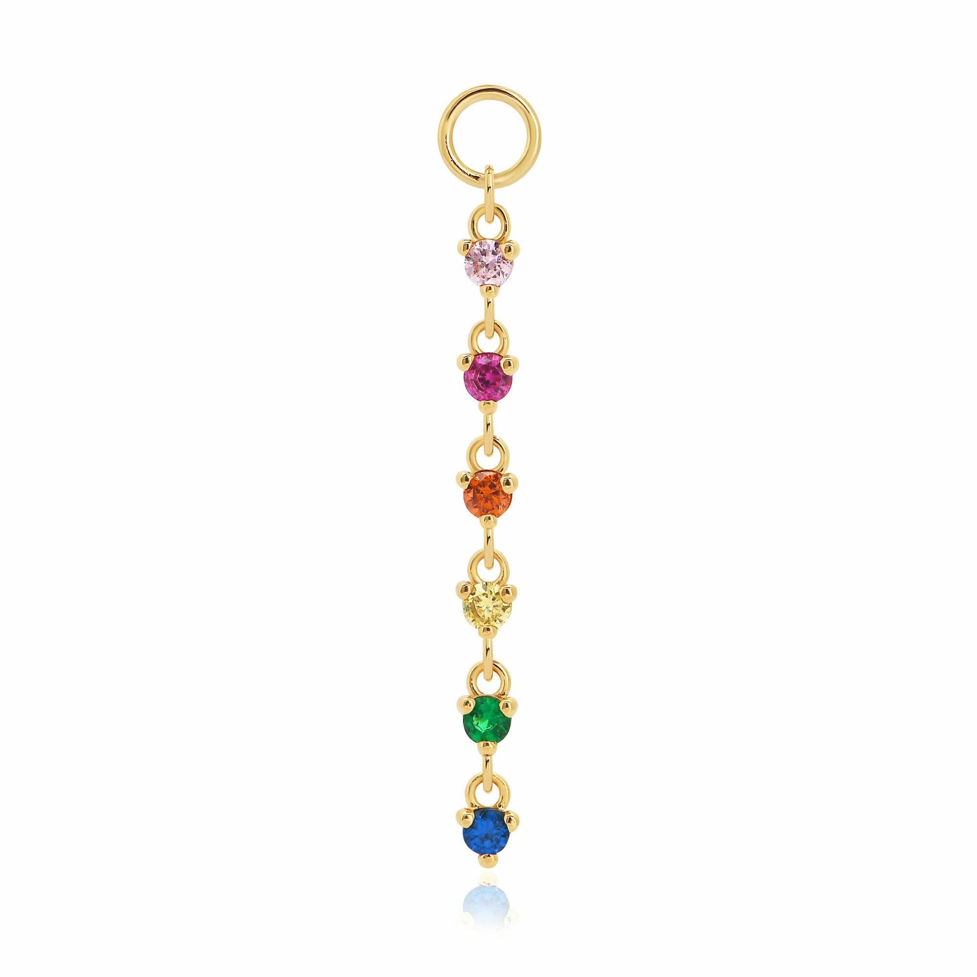 Ronnie Drop Earring Charm - Box Turtle