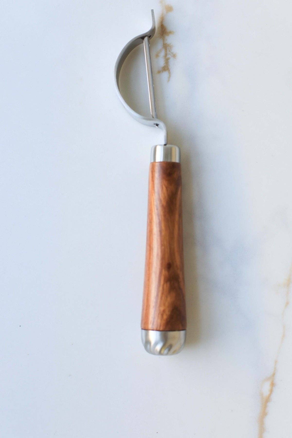 Rosewood Wooden Handle Peeler - Box Turtle