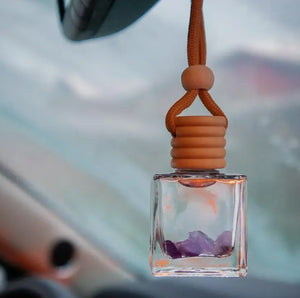 Amethyst Crystals Car Diffuser