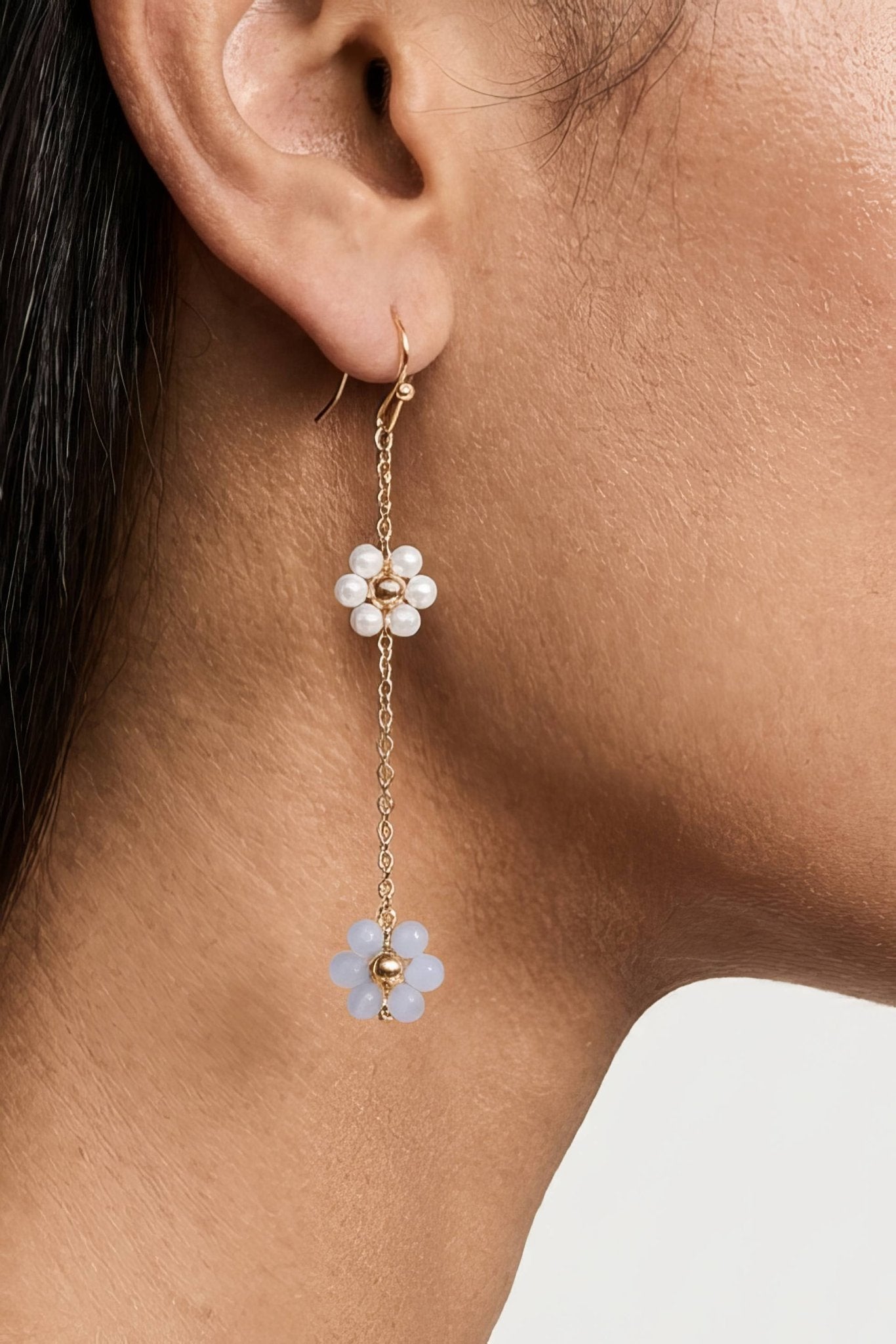 Sabrina Earrings - Box Turtle