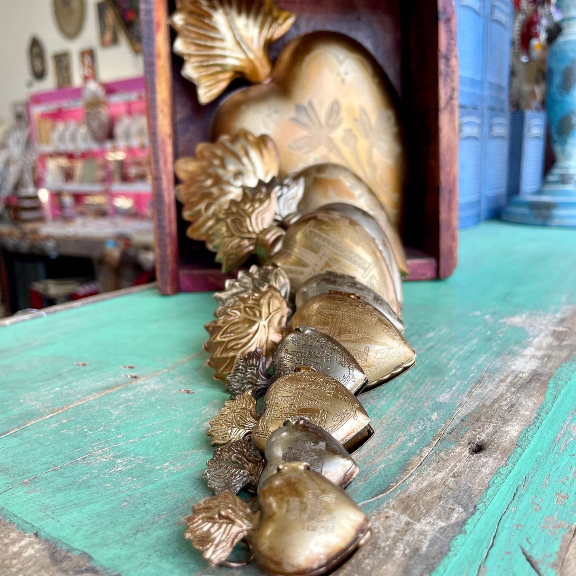 Sacred Heart Locket Box - Box Turtle