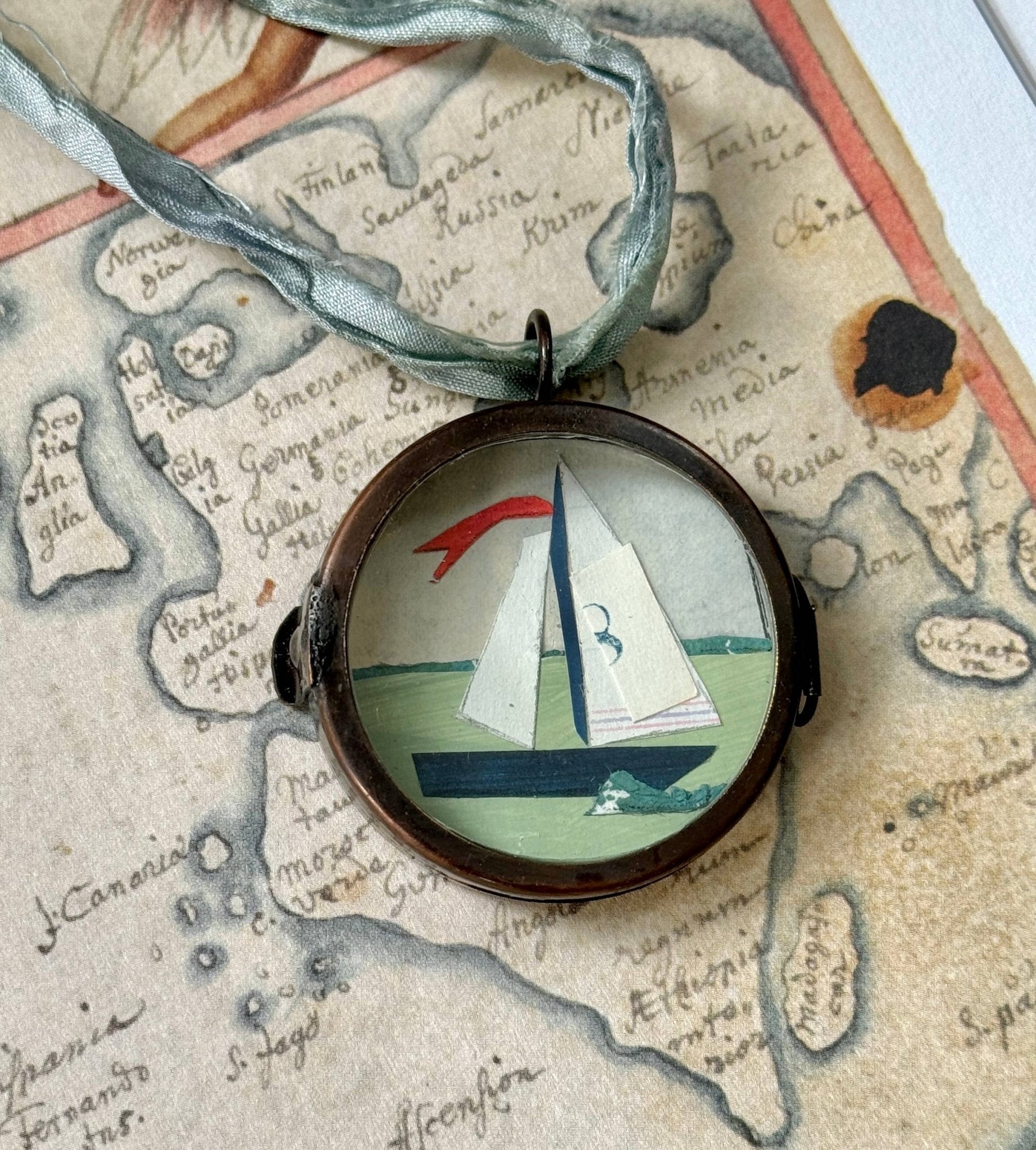 Sail No. 8 ~ Objet d’Art - Box Turtle