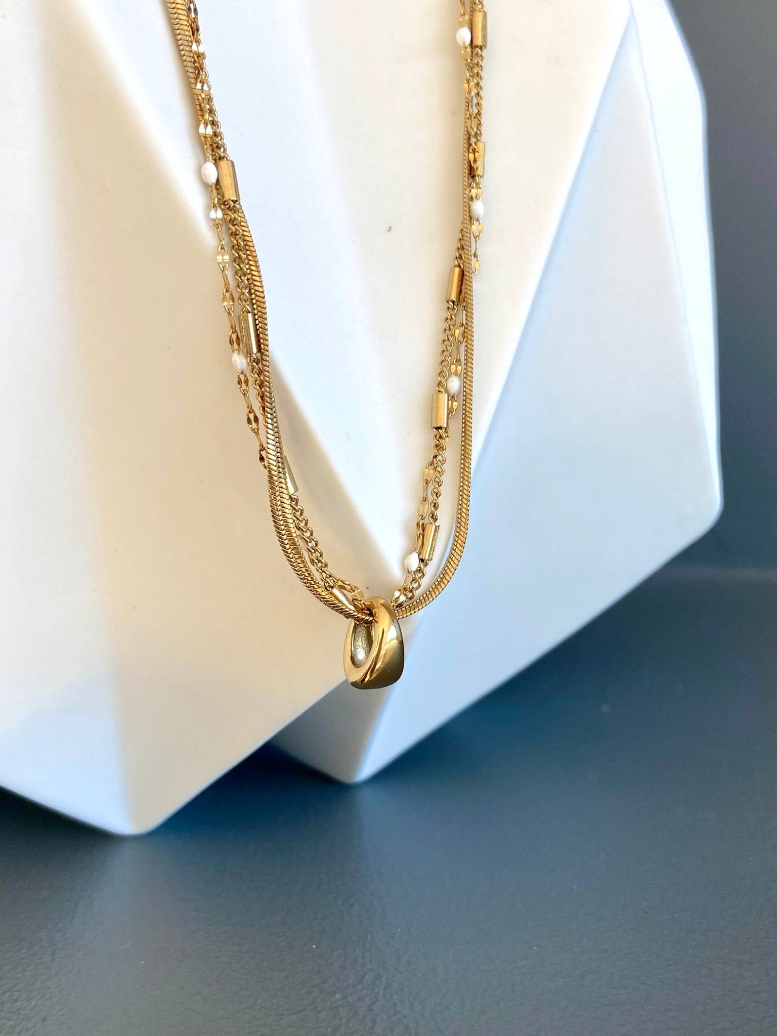 Sally Necklace - Box Turtle