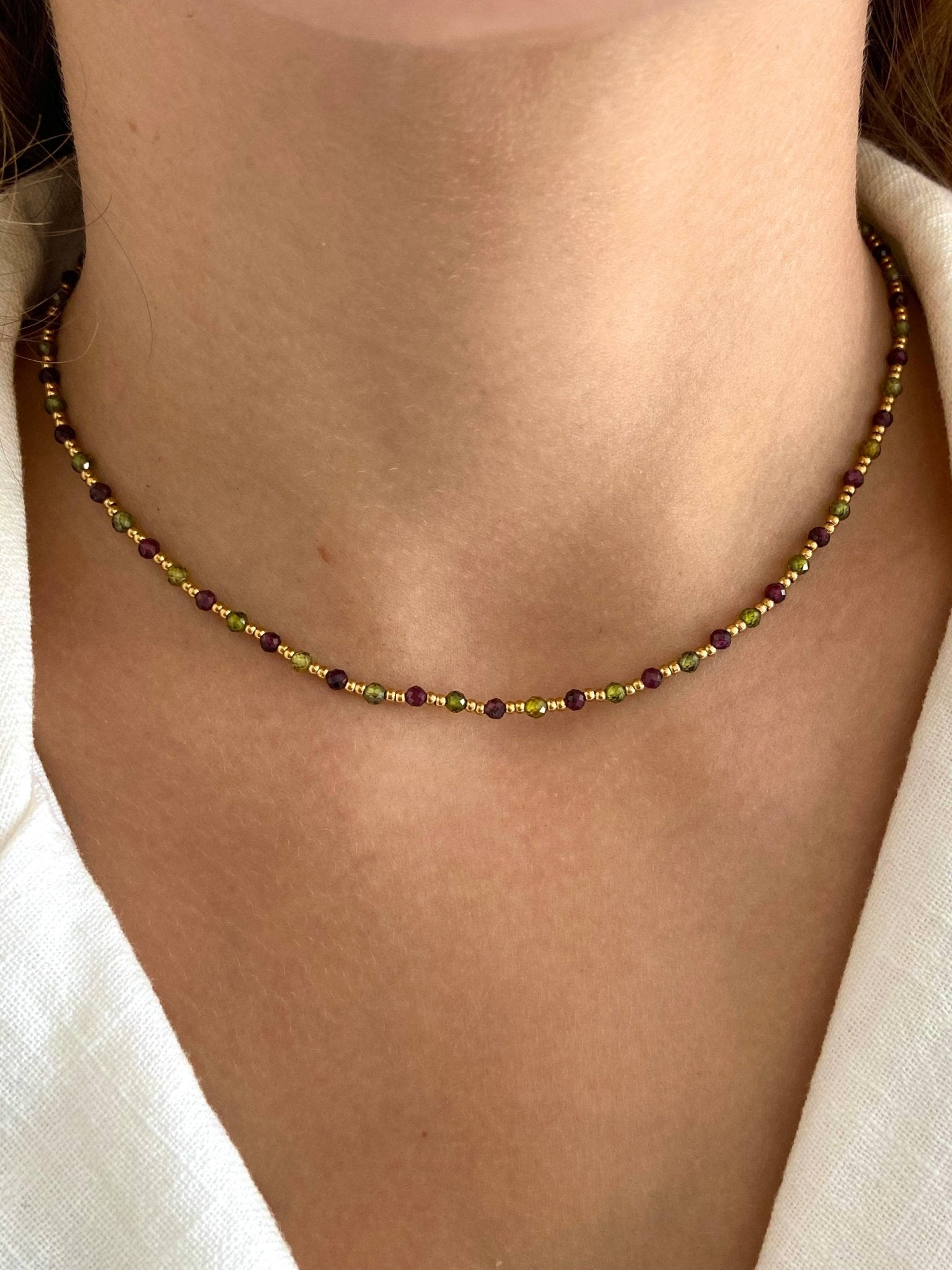 Salma Necklace - Box Turtle