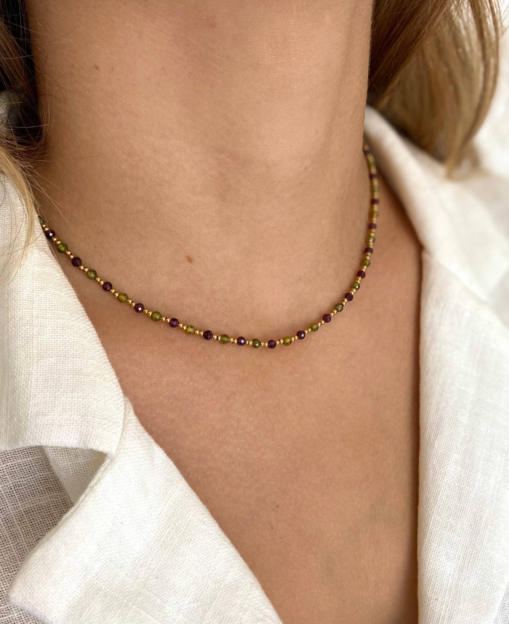 Salma Necklace - Box Turtle