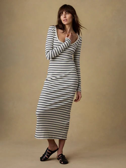 Salt Air Stripe Surfside Maxi Dress - Box Turtle