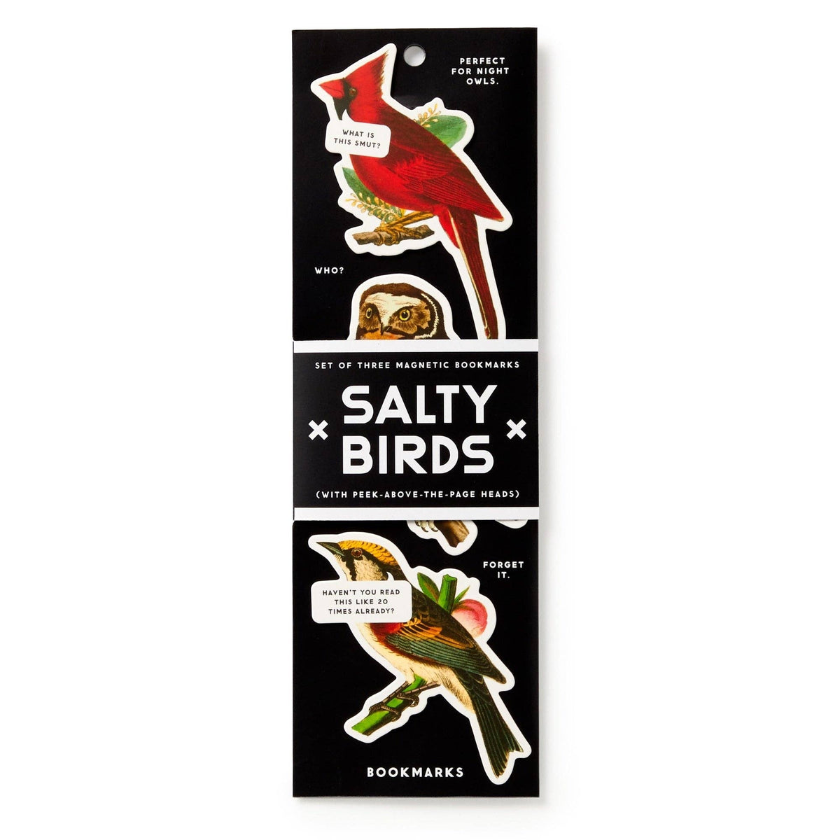 Salty Birds Magnetic Bookmark Set - Box Turtle