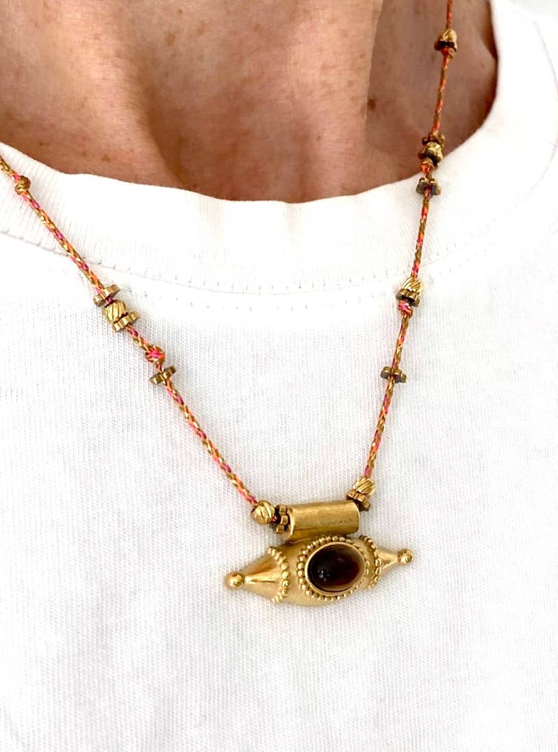 Samarcande Necklace - Box Turtle