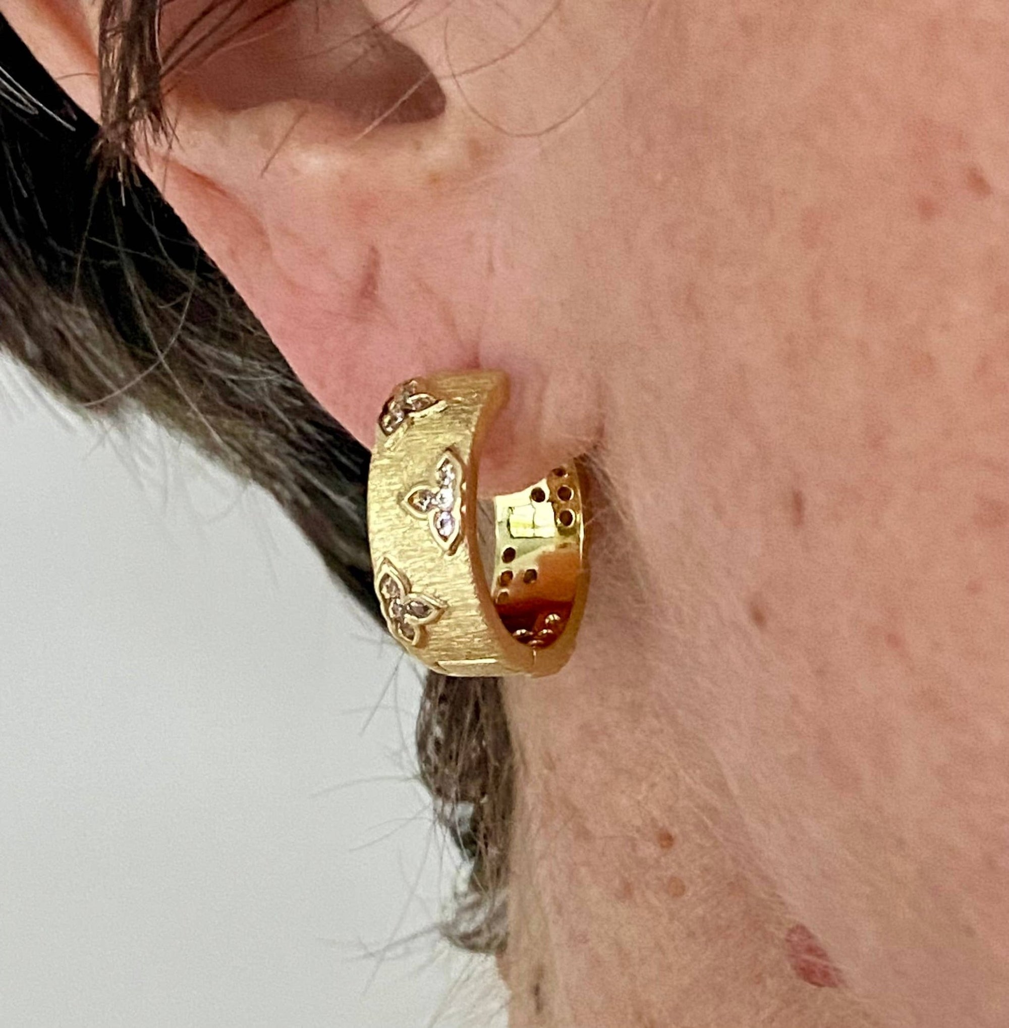 Satia Earrings - Box Turtle