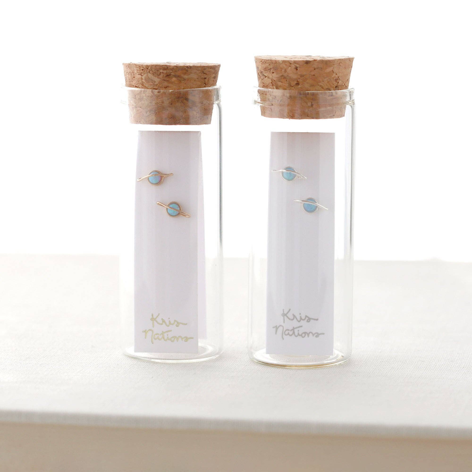 Saturn Stud Earrings - Box Turtle