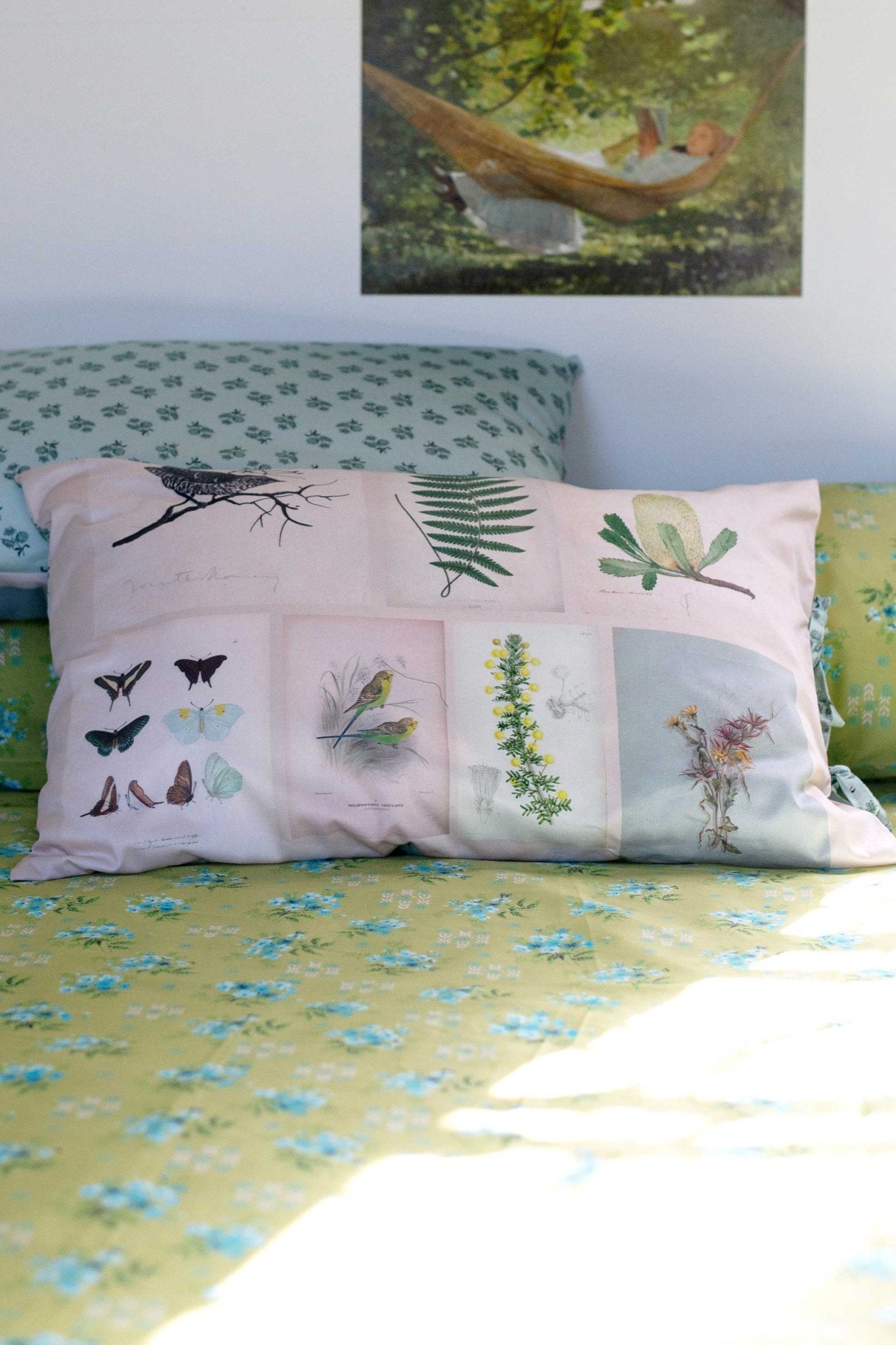 Scrapbook Pillowcase Set - Box Turtle