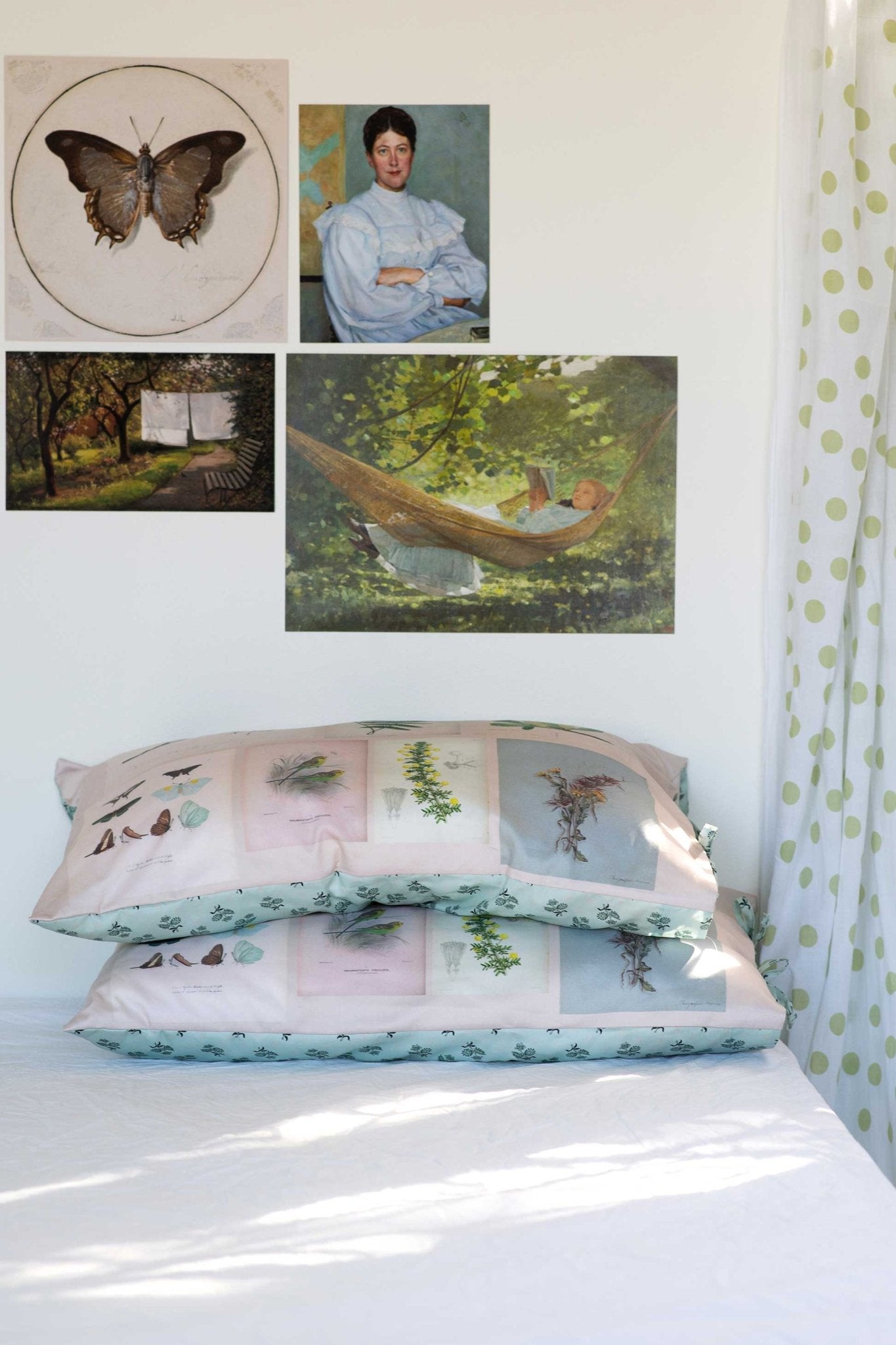 Scrapbook Pillowcase Set - Box Turtle