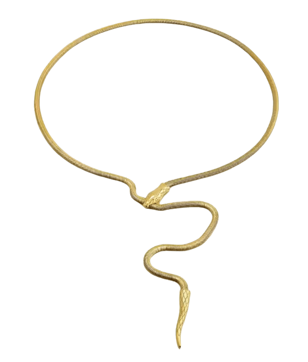 Serpentine Snake Lariat - Box Turtle