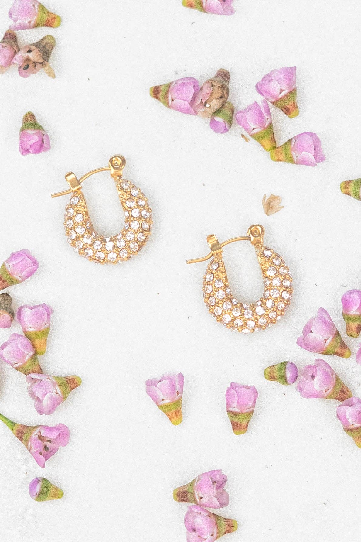 Shimmer Mini Hoops - Box Turtle