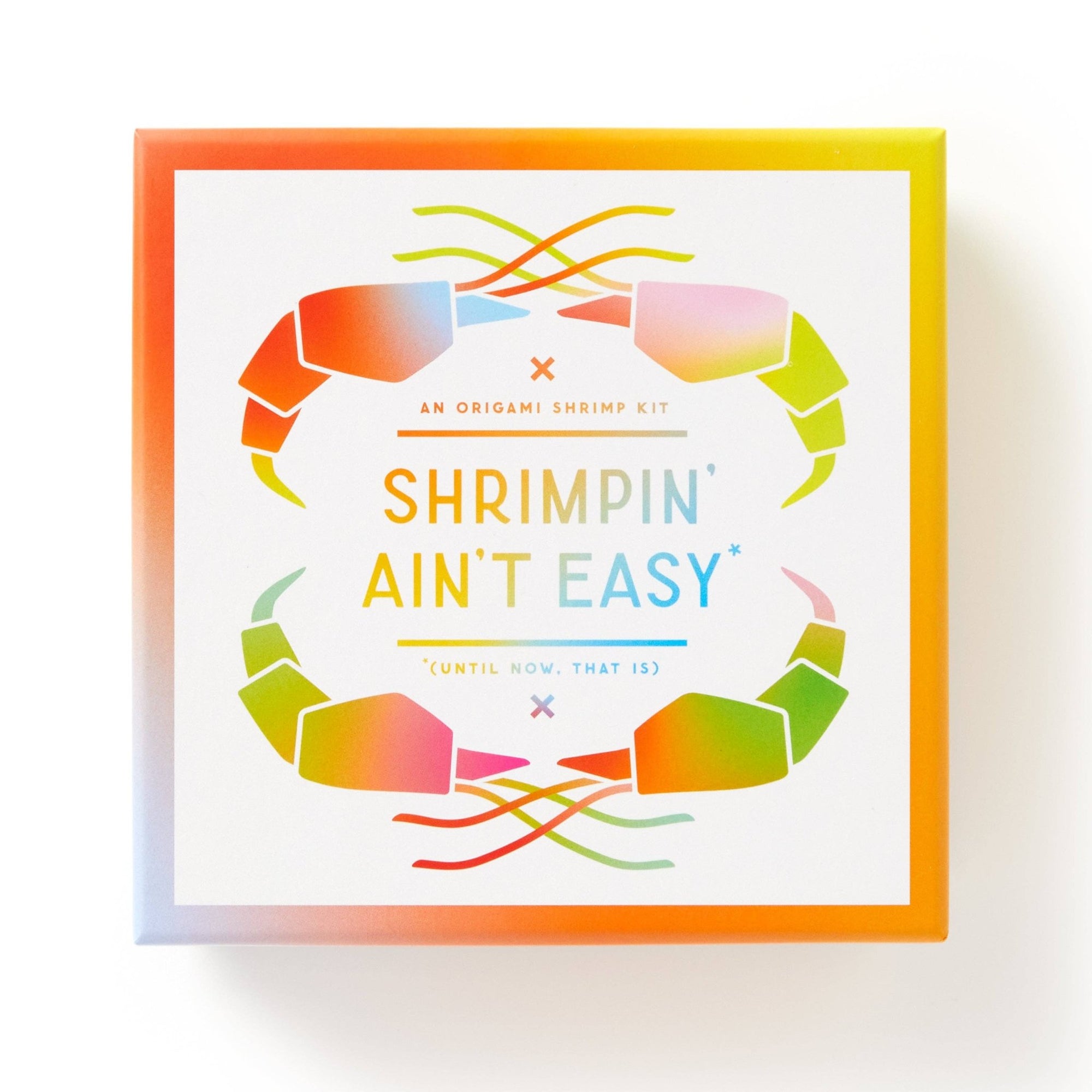 Shrimpin' Ain't Easy Origami Kit - Box Turtle