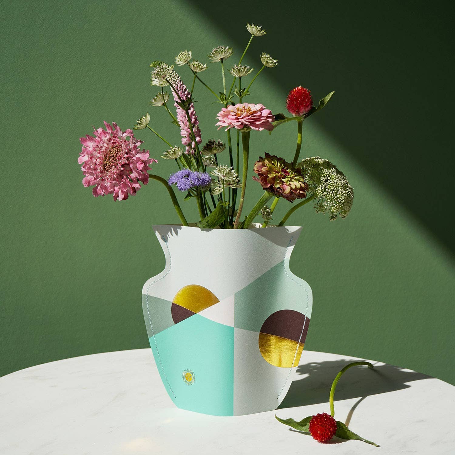 Siena Paper Vase - Mini - Box Turtle