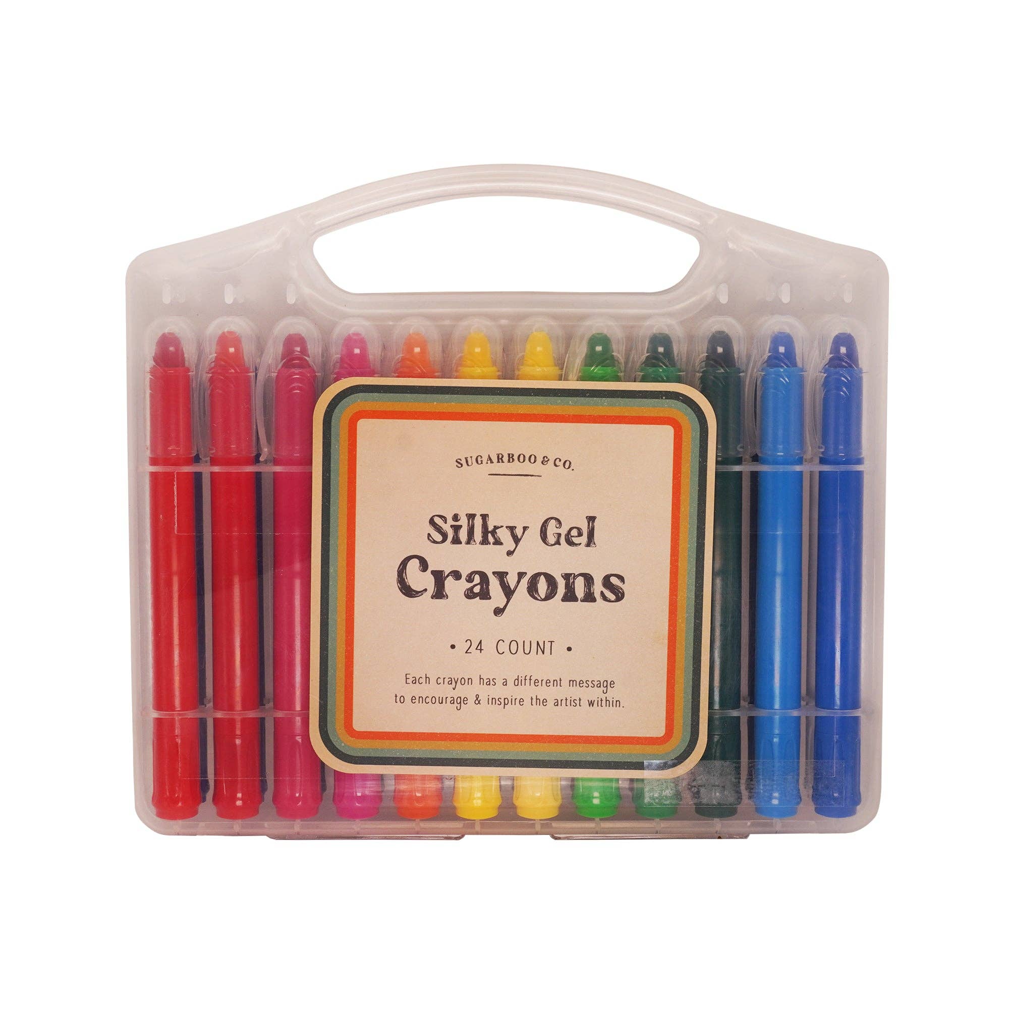 Silky Gel Crayons - Box Turtle