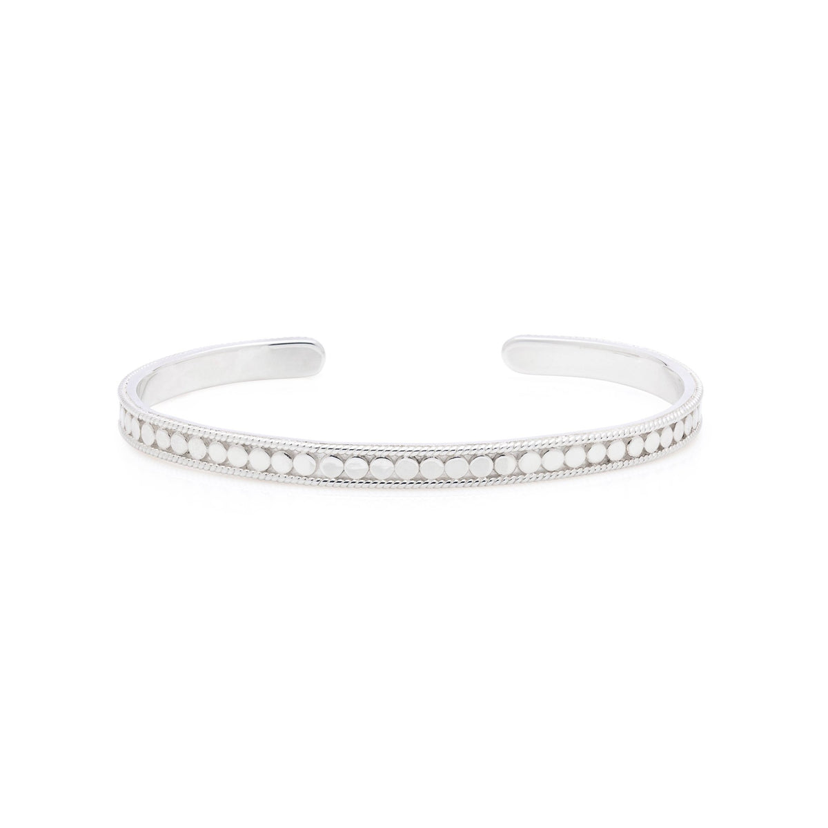 Silver Classic Stacking Cuff - Box Turtle