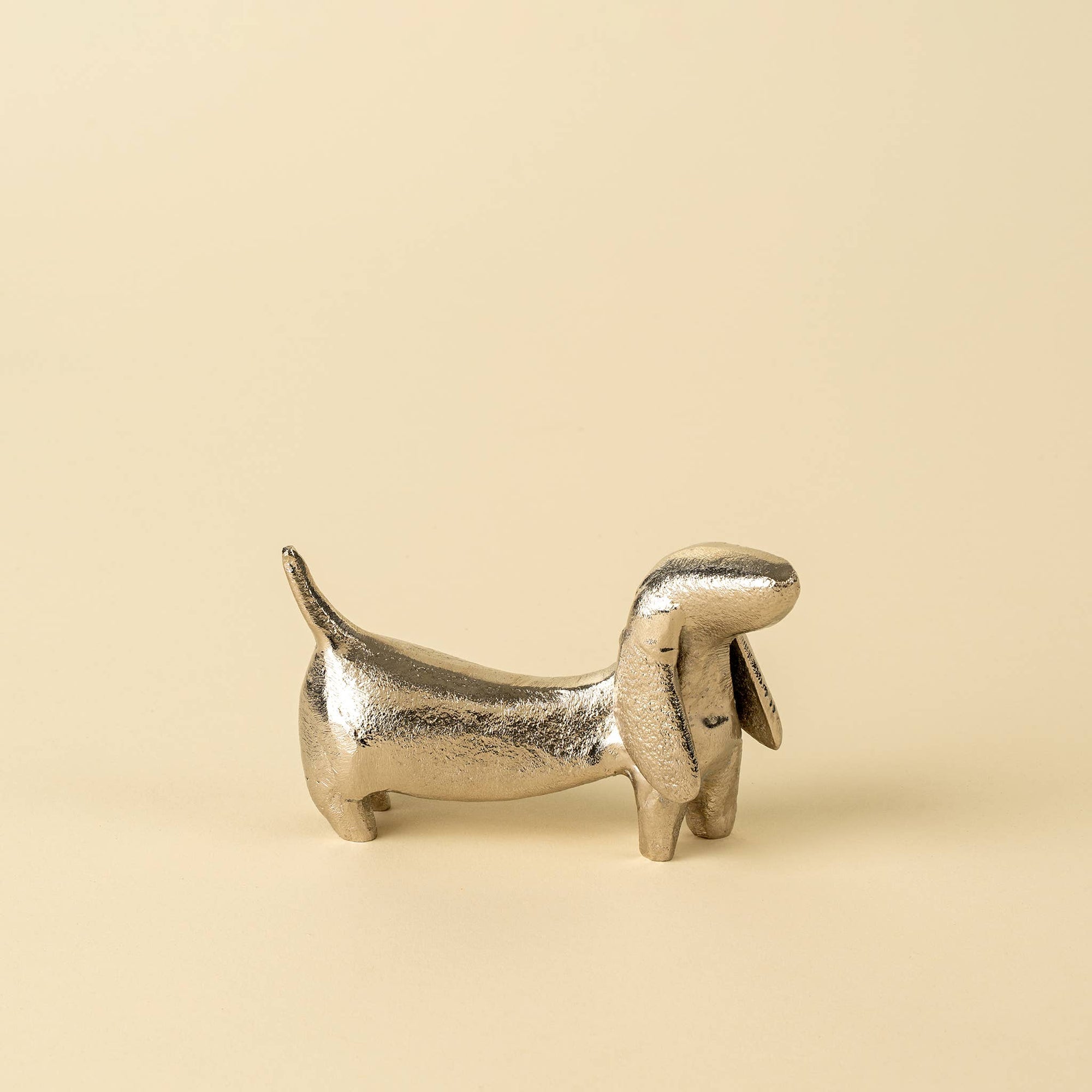 Silver Dachshund Dog - Box Turtle