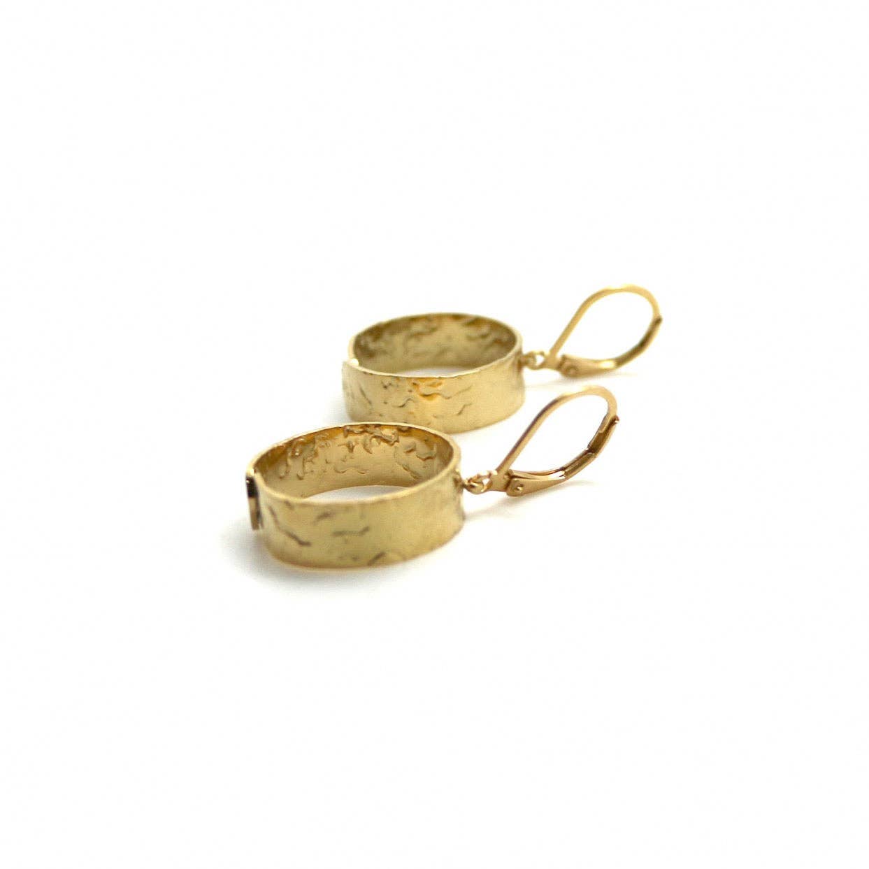 Simple Infinity 24K Gold Plated Earrings  - Box Turtle