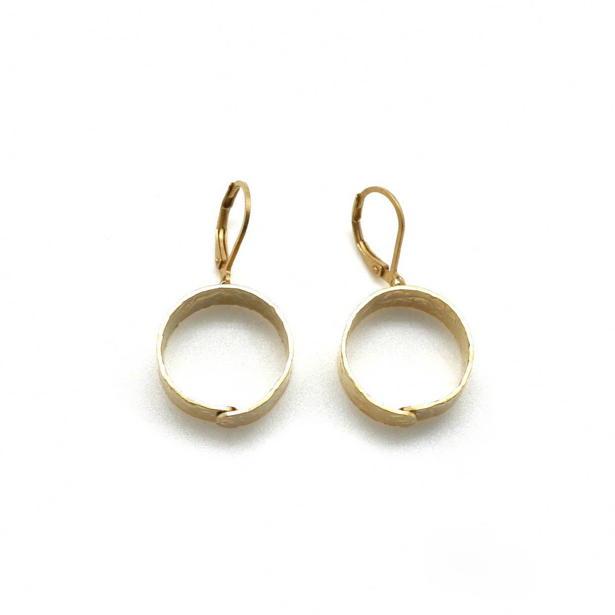 Simple Infinity 24K Gold Plated Earrings  - Box Turtle