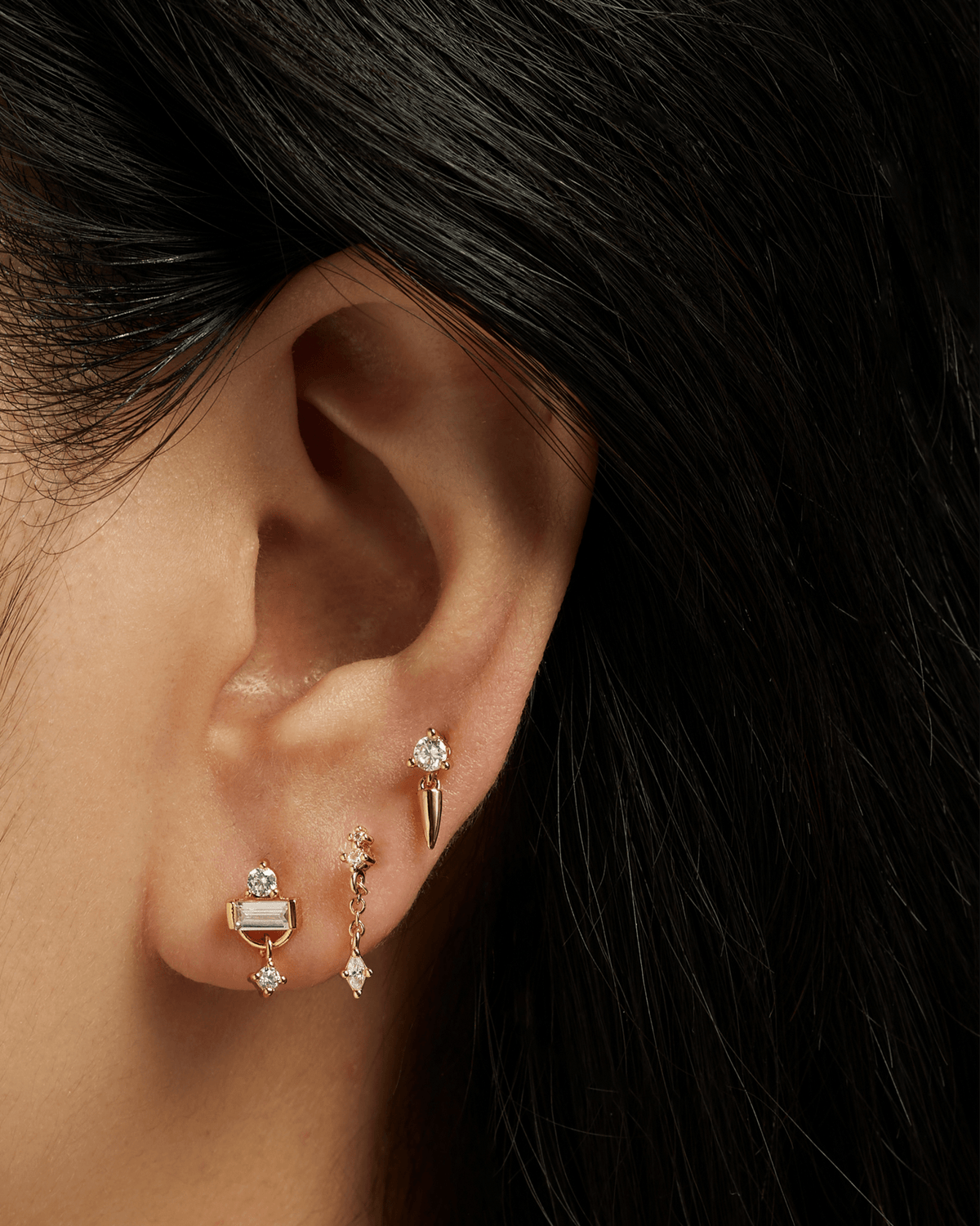 Skylar Studs - Box Turtle