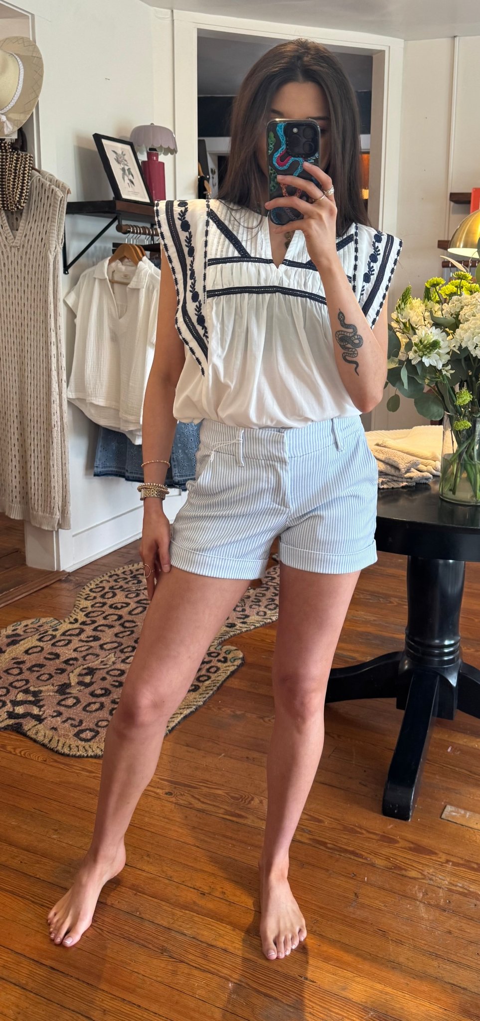 Skyway Stripe North Hampton Shorts - Box Turtle