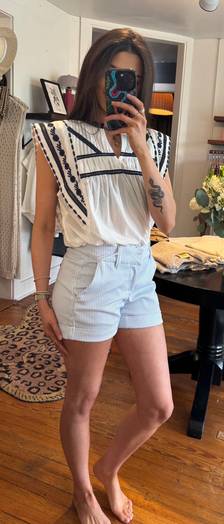 Skyway Stripe North Hampton Shorts - Box Turtle
