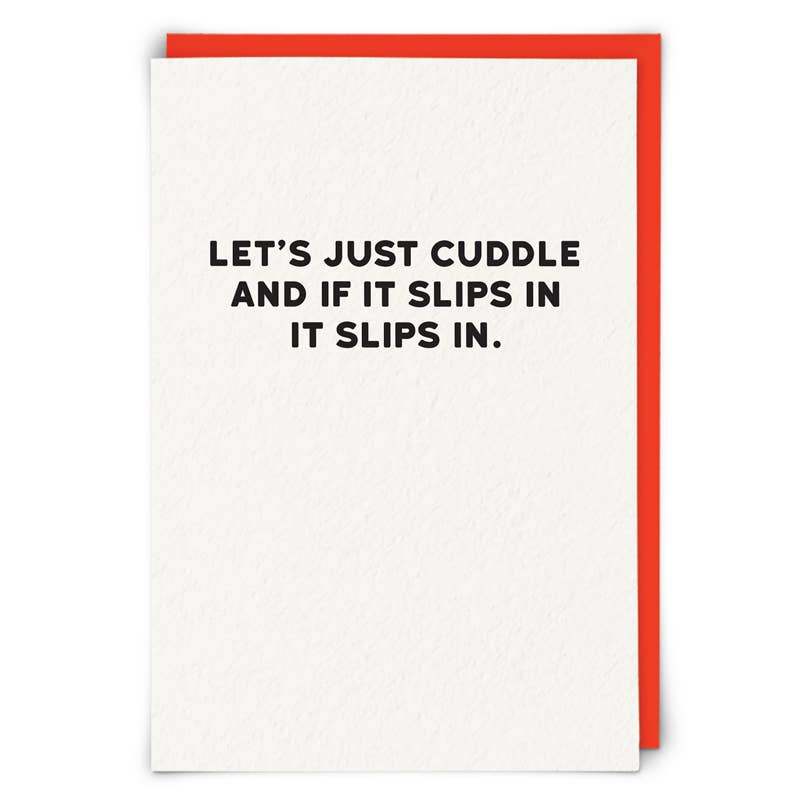 Slips In Funny Card - Box Turtle