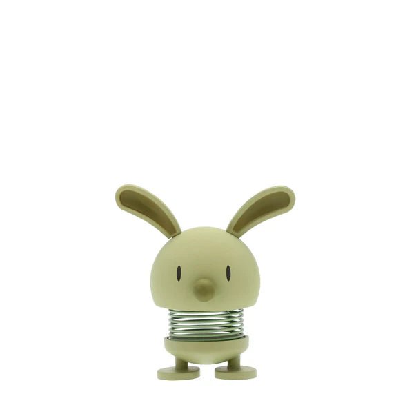 Small Soft Olive Bunny Hoptimist - Box Turtle