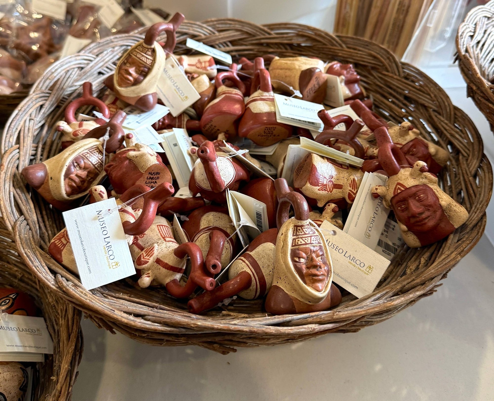 Small Woven Vine Tray - Box Turtle