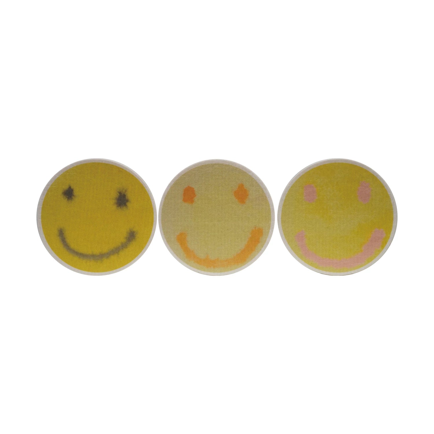 Smiley Face Reusable Sponge Cloth - Box Turtle