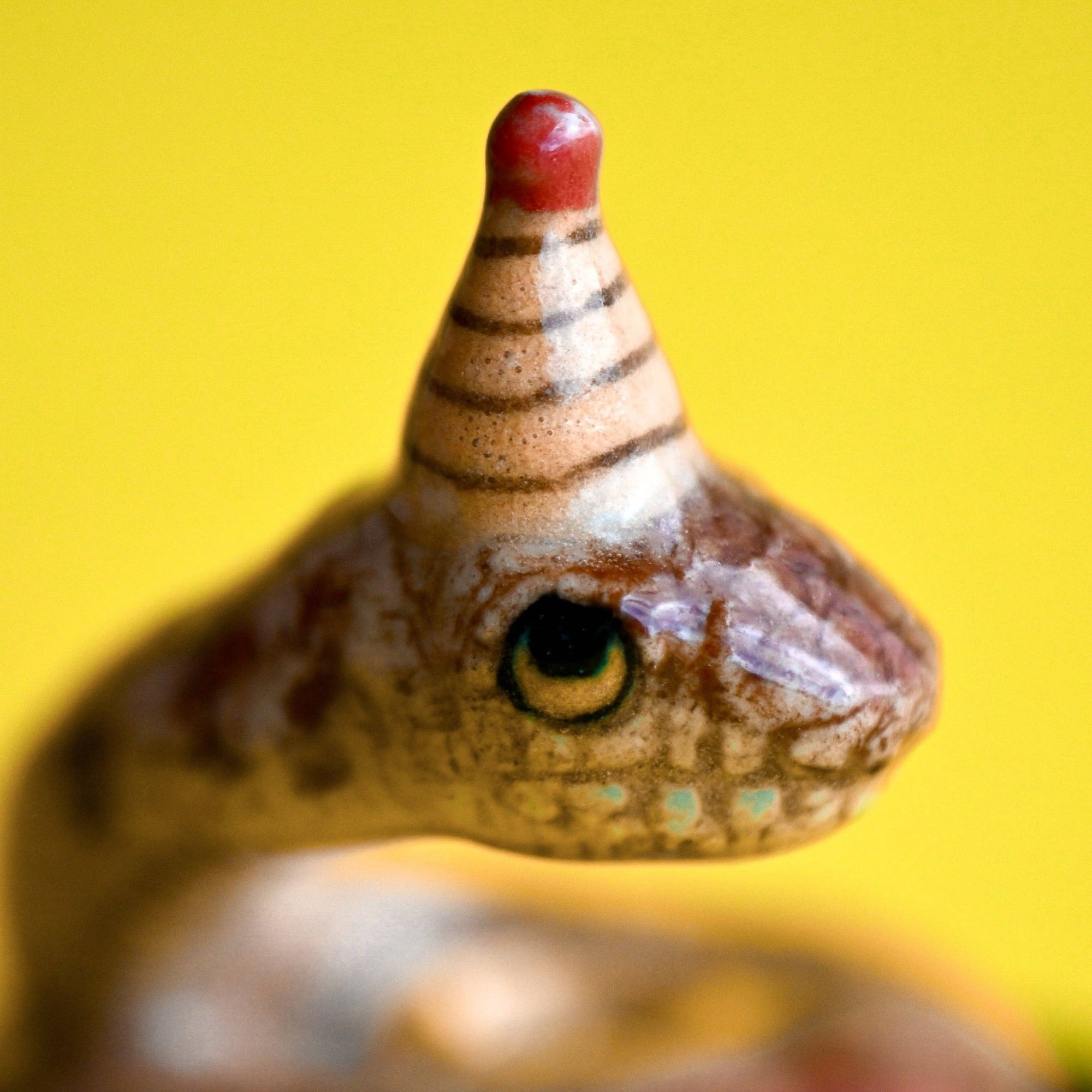 Snake Cake Topper - Box Turtle