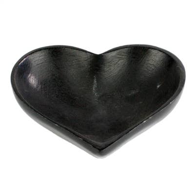 Soapstone Heart Bowl - Box Turtle