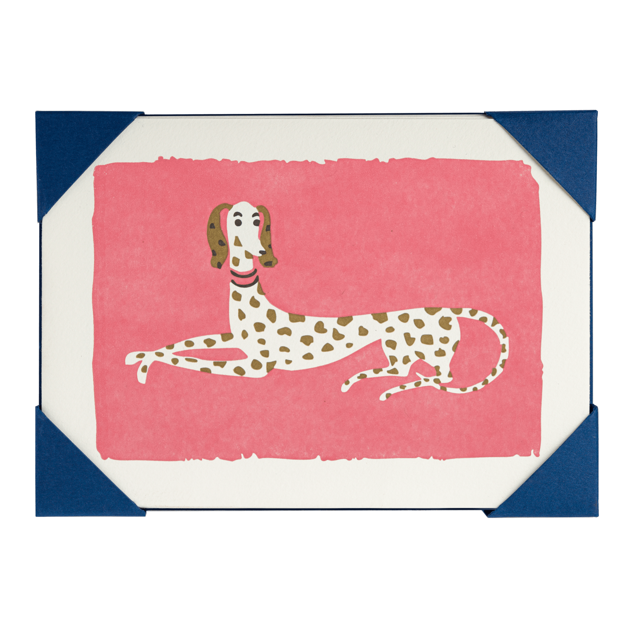 Spotty Dog - Notelet Card - Box Turtle
