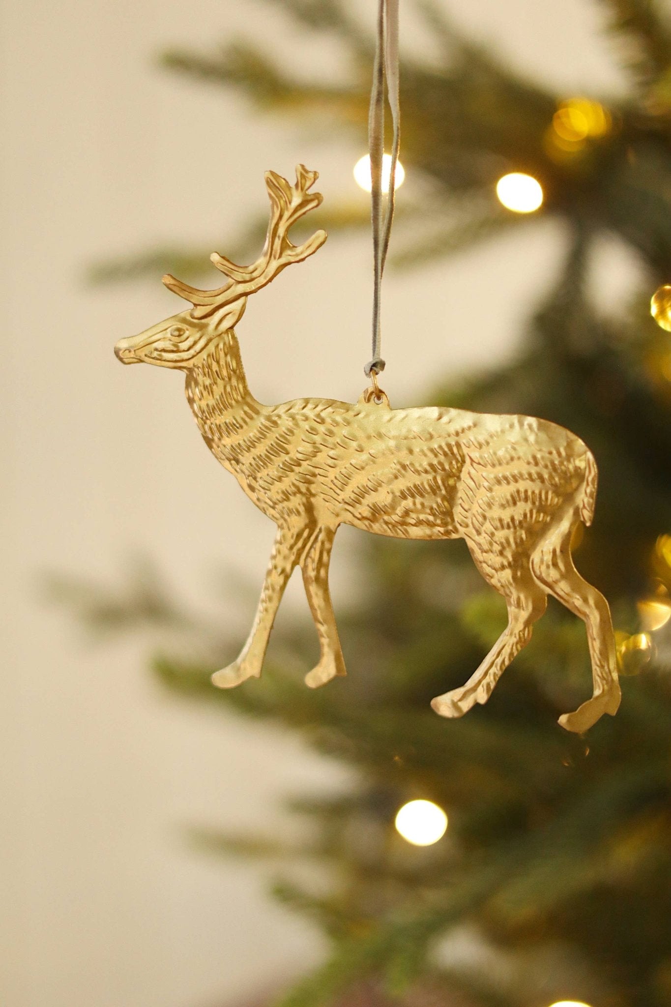 Stag Milagro Holiday Ornament - Box Turtle