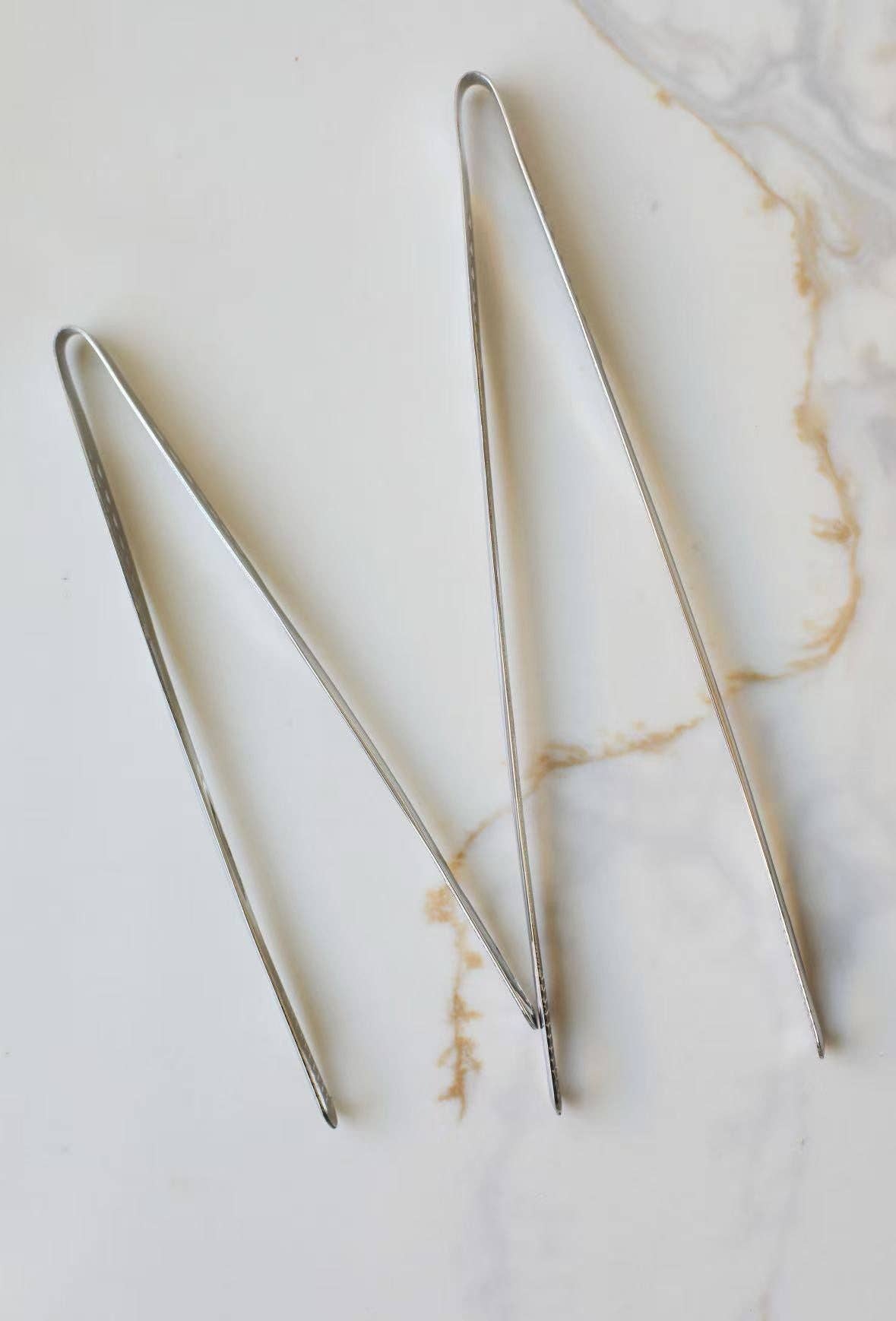 Stainless Steel Non - Slip Tongs - Box Turtle