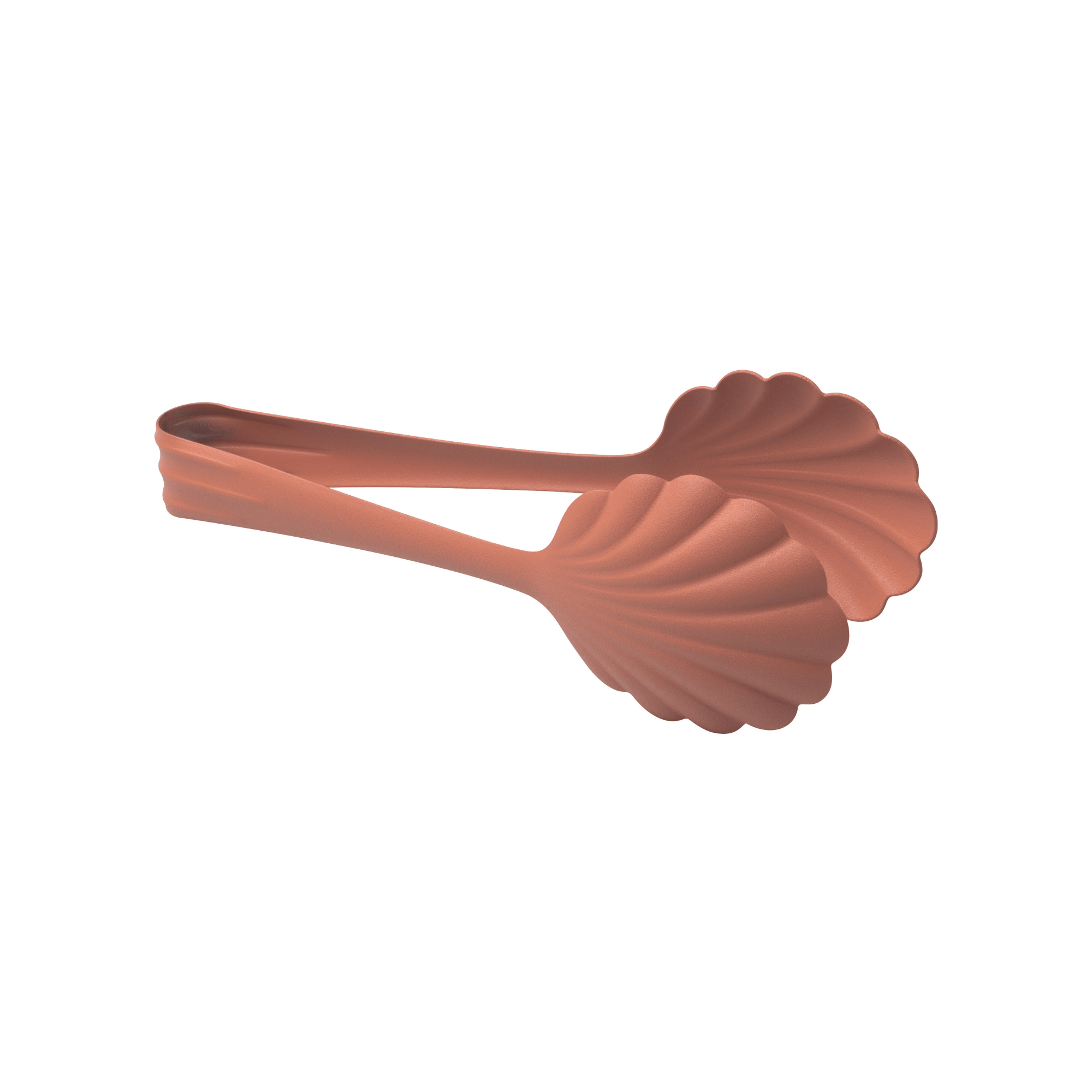 Stainless Steel Scalloped Bakery Tongs - Box Turtle