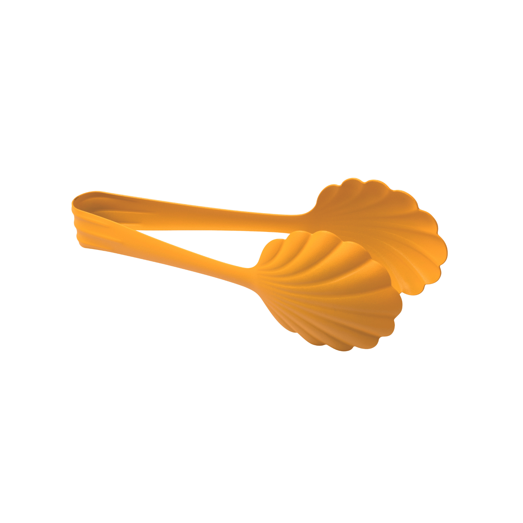 Stainless Steel Scalloped Bakery Tongs - Box Turtle