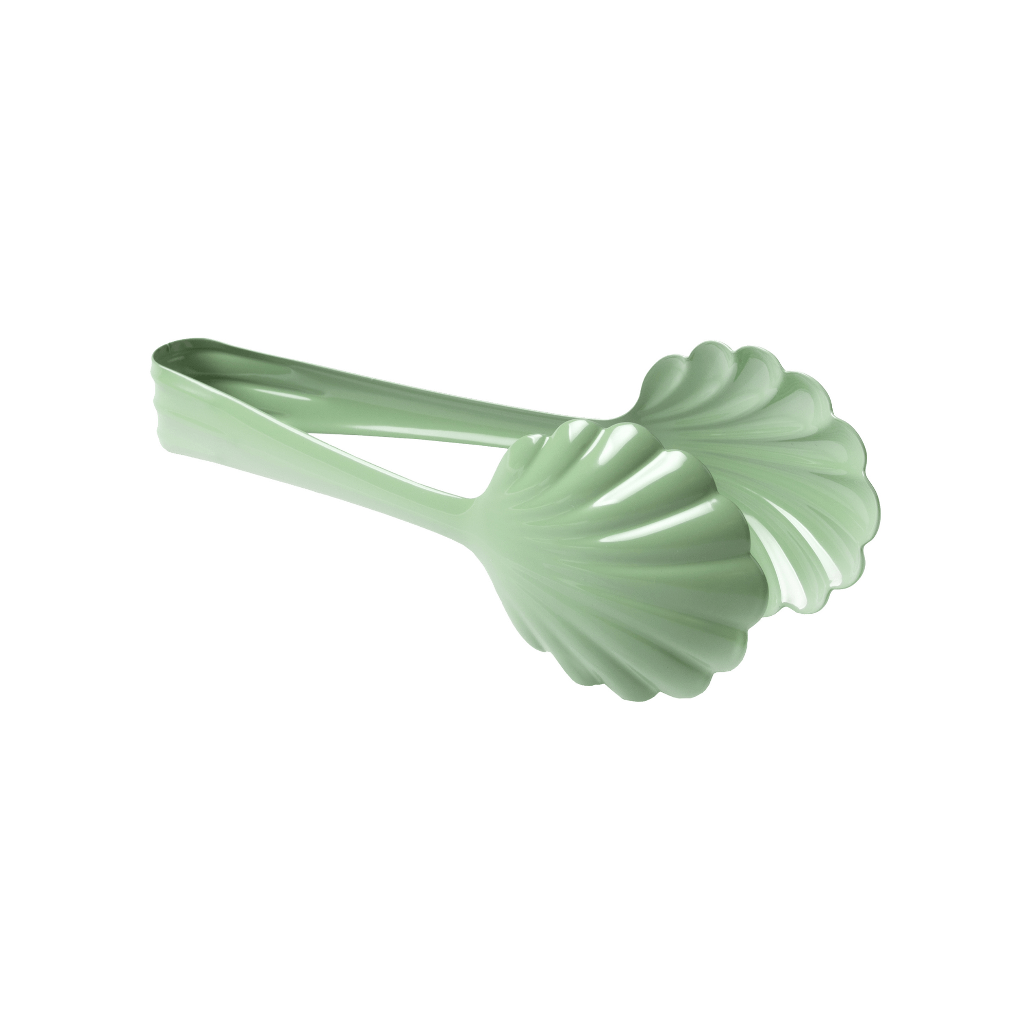 Stainless Steel Scalloped Bakery Tongs - Box Turtle