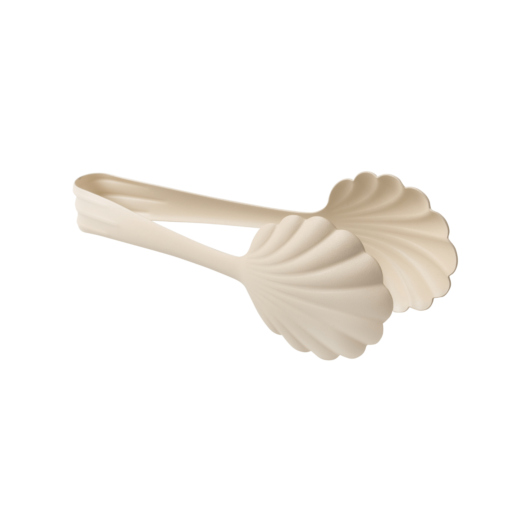 Stainless Steel Scalloped Bakery Tongs - Box Turtle