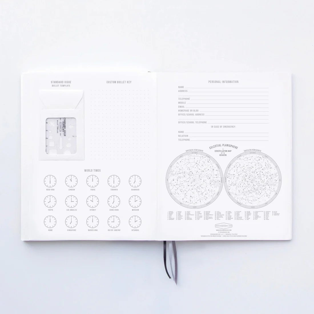 Standard Issue Planner Notebook - Box Turtle