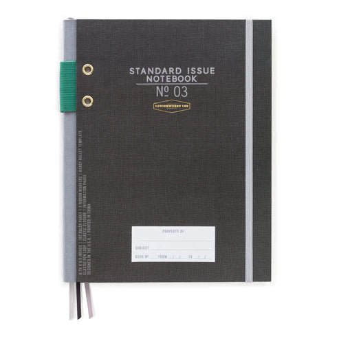 Standard Issue Planner Notebook - Box Turtle