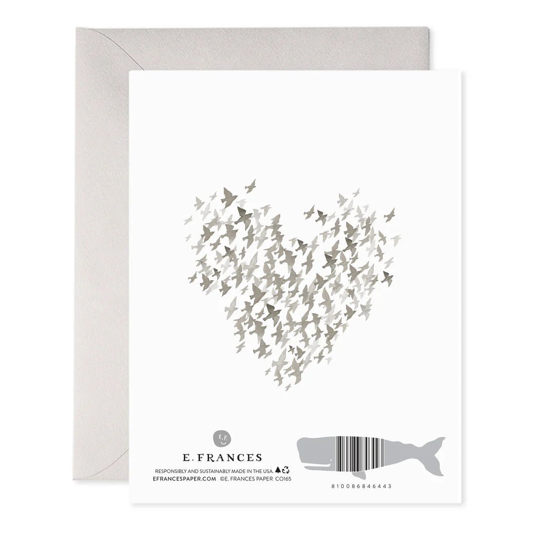 Starlings Condolence Card - Box Turtle