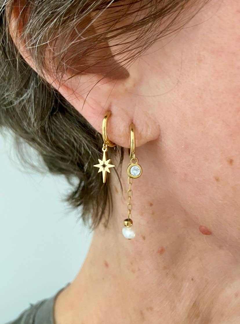 Stella Earrings - Box Turtle