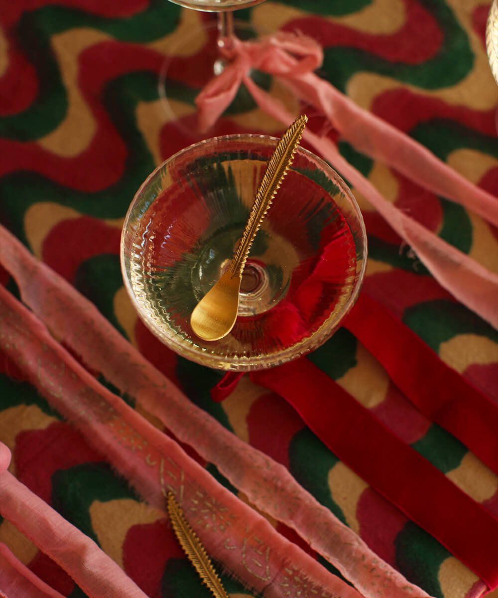 Stella Feather Teaspoon - Box Turtle