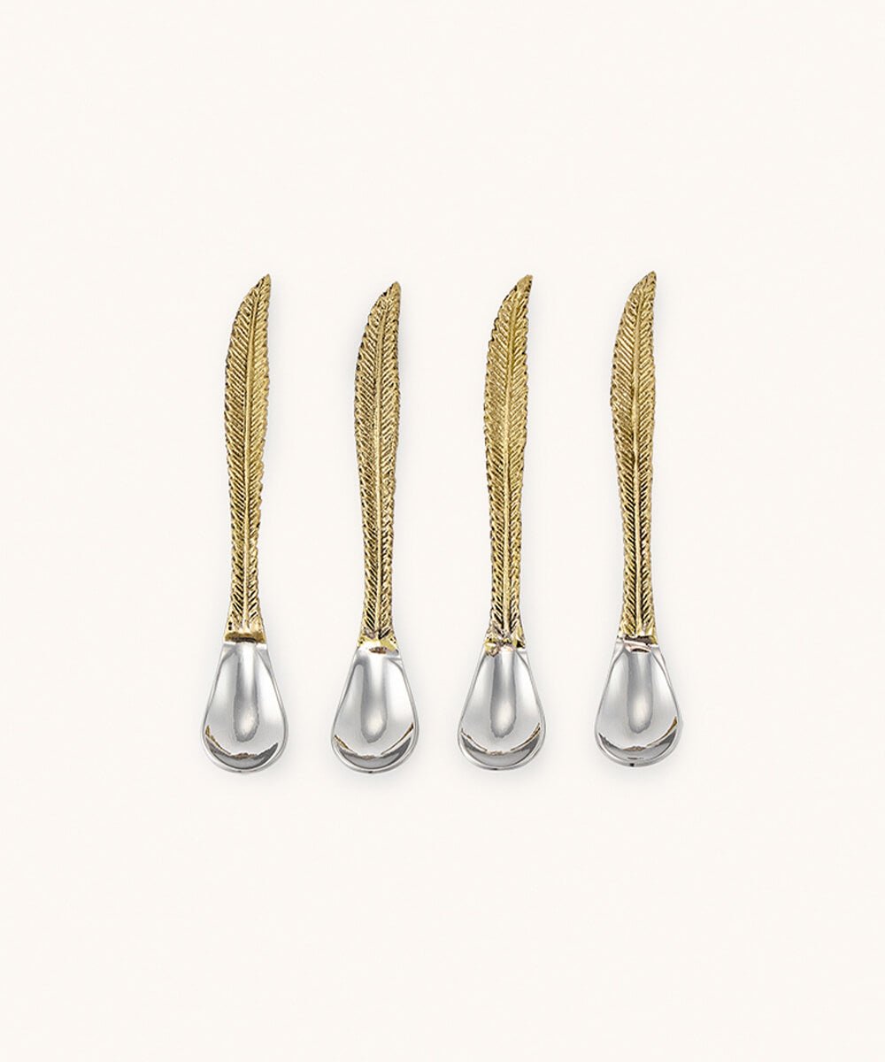 Stella Feather Teaspoon - Box Turtle